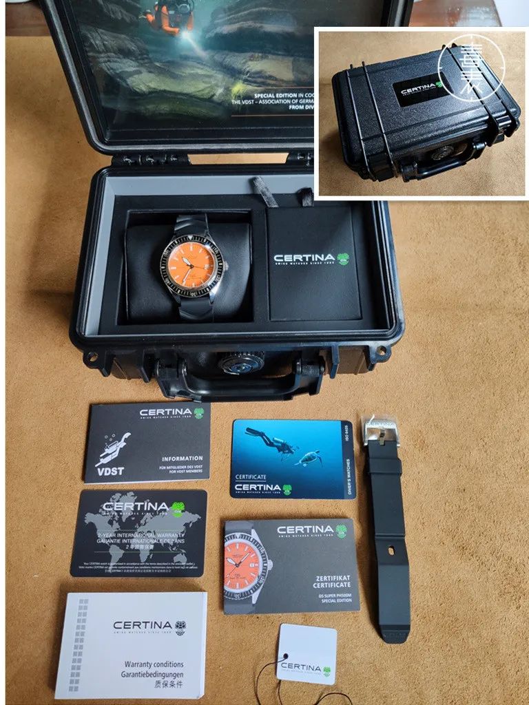 夏日橙鬼-雪铁纳DSSuperPH500M特别机械表