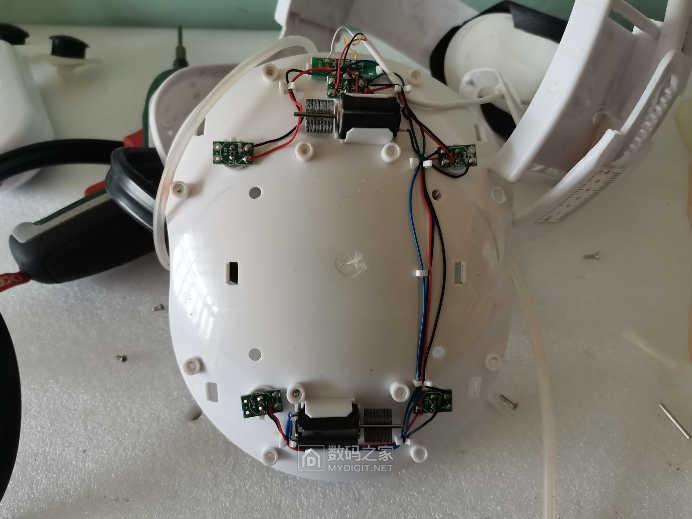 头部按摩器八爪式拆解,头部按摩器评测视频