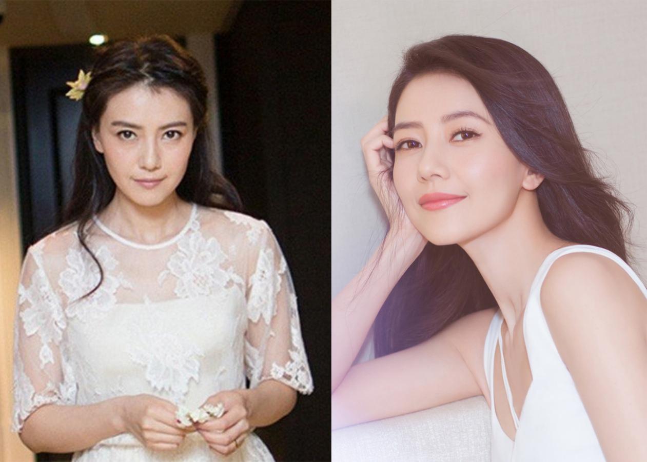 圆脸2022年减龄气质卷发发型中分,大气脸型适合中分发型