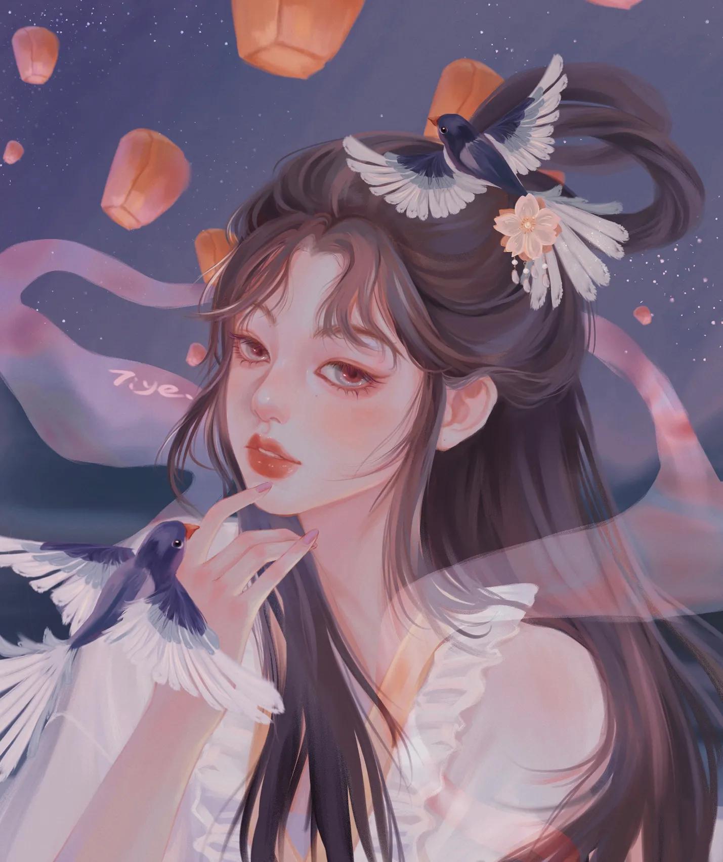 卡通头像可爱呆萌动漫人物q版,微信头像卡通可爱女生唯美动漫