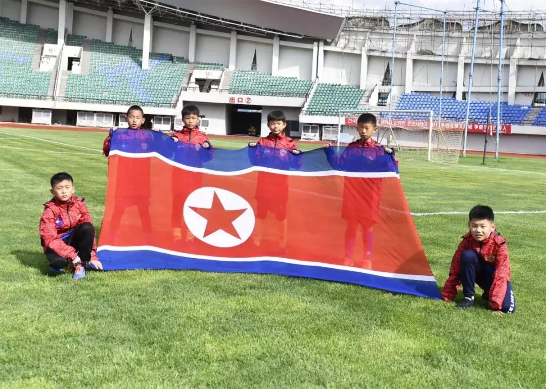 ​中国珲春市-朝鲜罗先市缔结友好城市关系二十周年青少年足球赛开赛