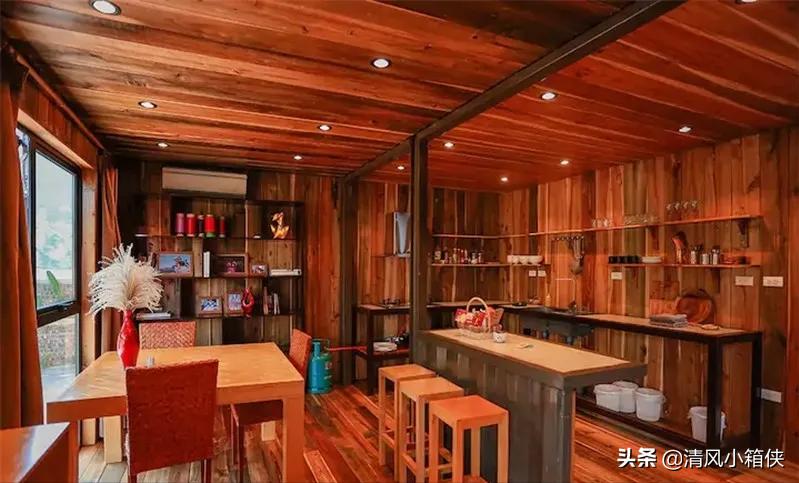 集装箱建筑可移动绝美集装箱民宿,模块化集装箱建筑海边民宿