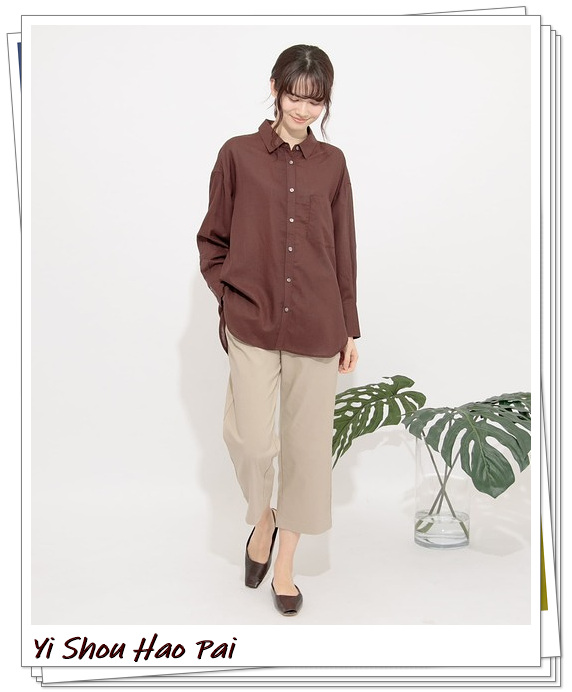 到脚踝的阔腿裤子搭配什么鞋子,米白九分阔腿裤如何搭配上衣