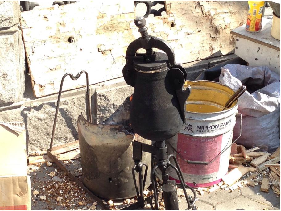 记得否：“铁葫芦”爆米花机