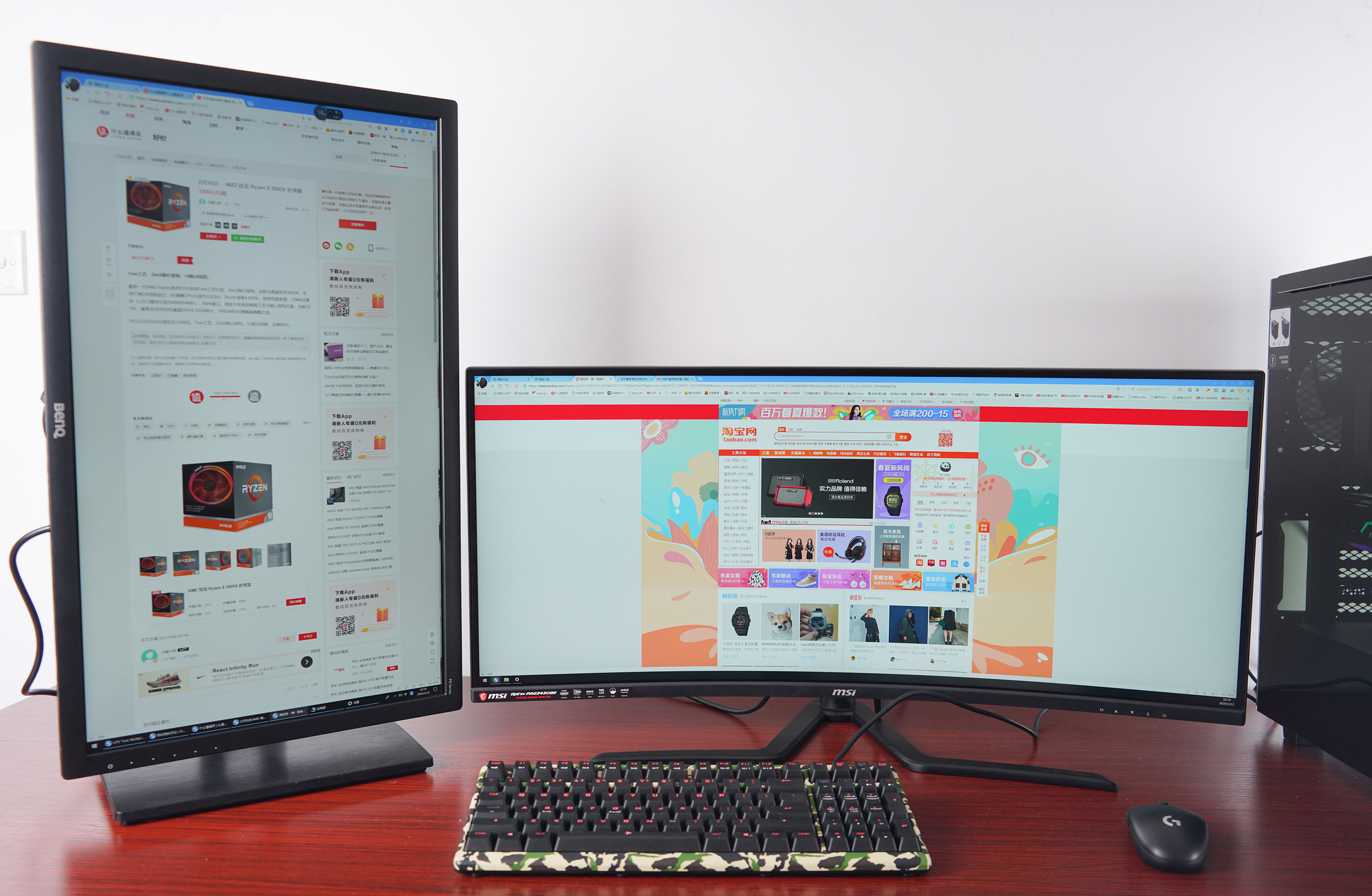 这套花费超过2W的桌面看起来是如此朴素