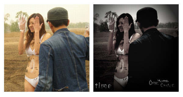 ps美图精修教程,自制生日美图ps