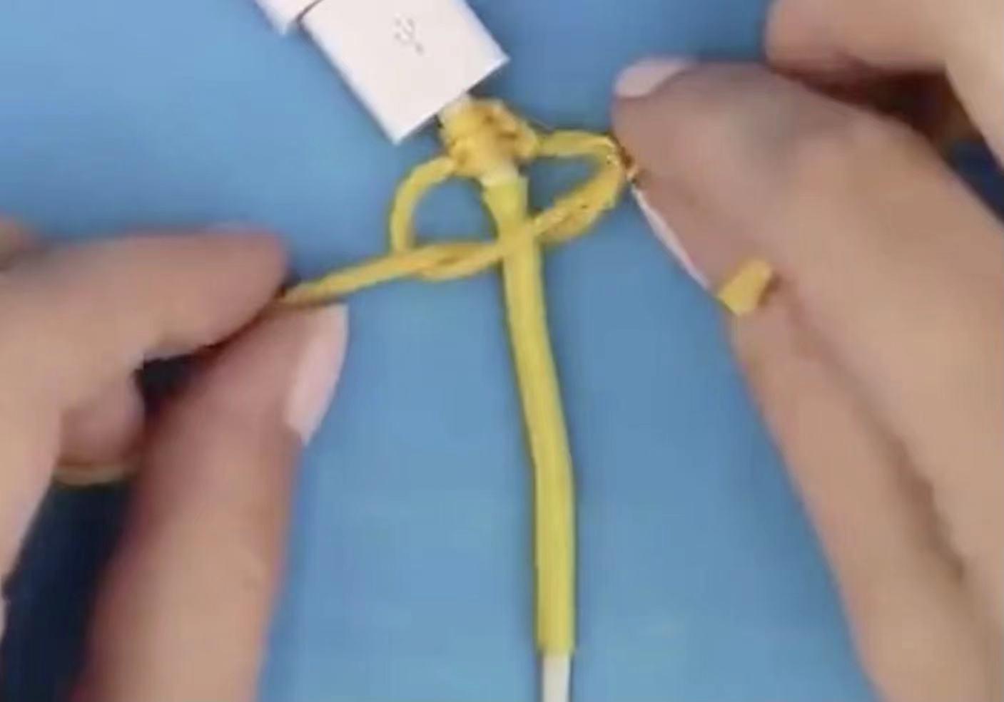 不破坏数据线插头怎么修复数据线,数据线充电线太乱太多怎么存放