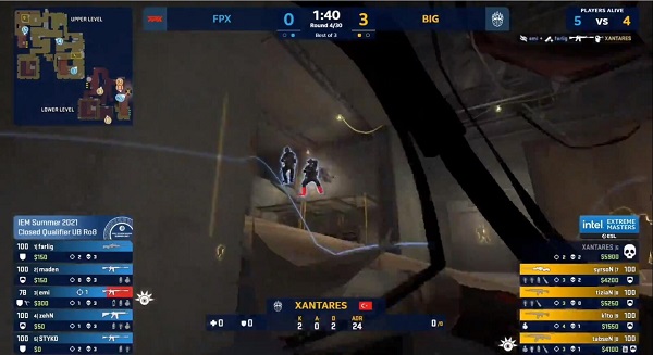 csgoiemg2对战小蜜蜂结果,csgo赛事g2vsfaze最后一把