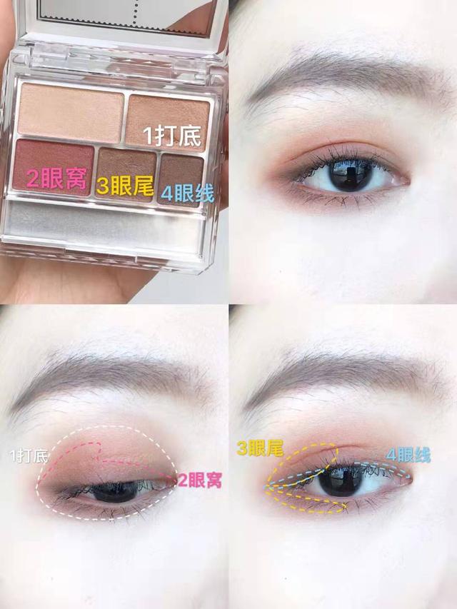 学生党平价百搭眼影盘,实用系低饱和眼影盘平价推荐