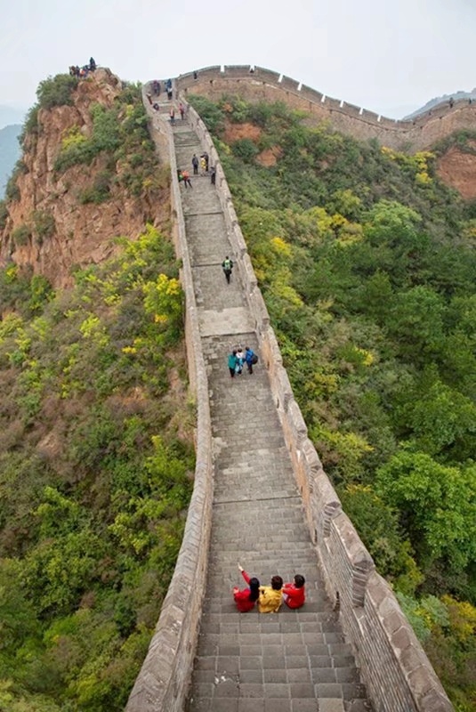 金山岭长城波澜壮阔,拍金山岭长城