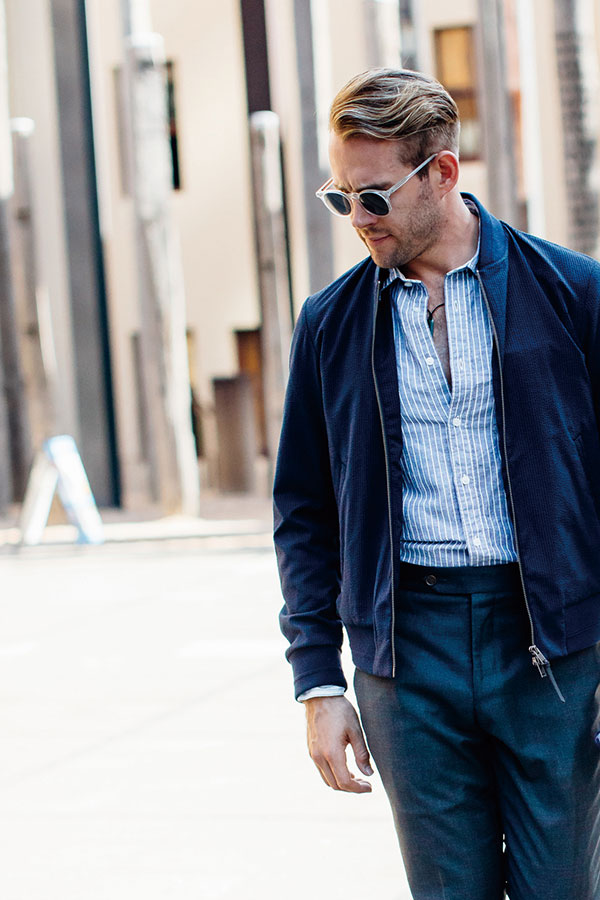 跟帅气的小哥哥学穿搭之行走的春色：八大元素打造精致型男