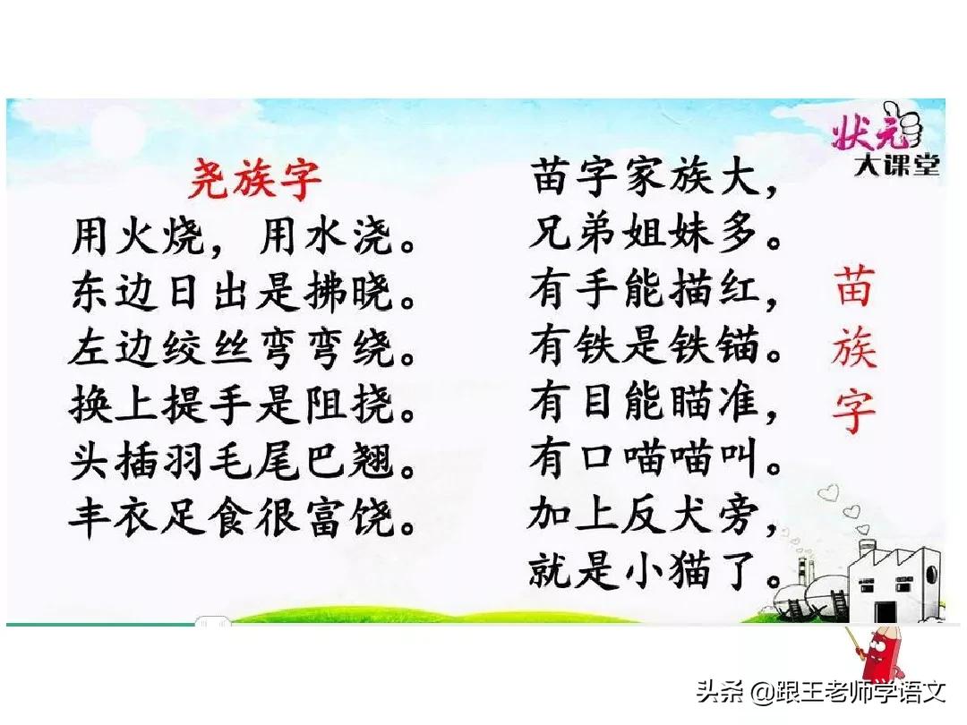 部编版语文一年级上册语文园地五,一年级下册语文语文园地五的讲解