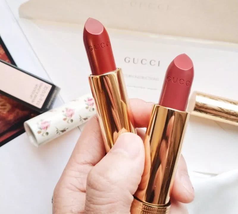 gucci口红哪个色号最值得买,gucci口红25号色碎花