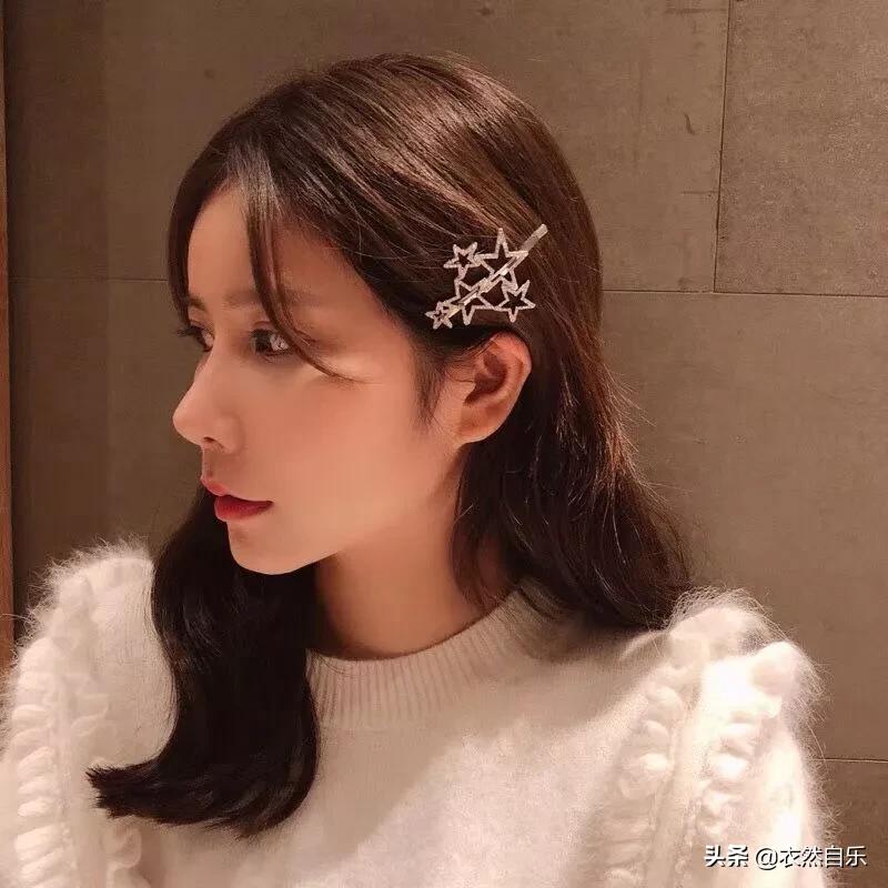 今年最流行的发夹装饰品,宝石发夹发饰