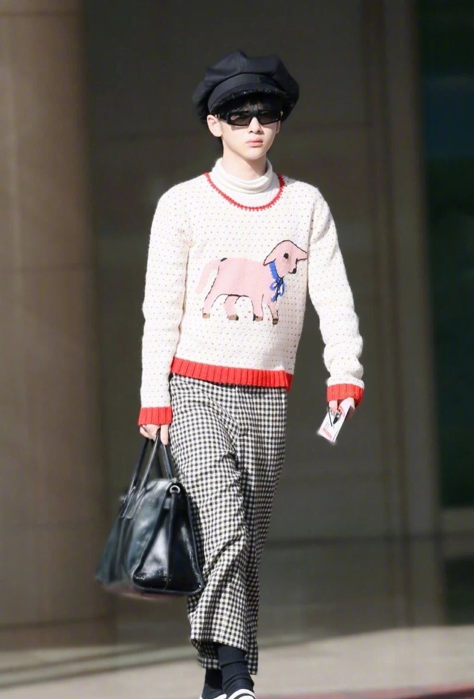 周震南被吓到,看周震南reaction反应