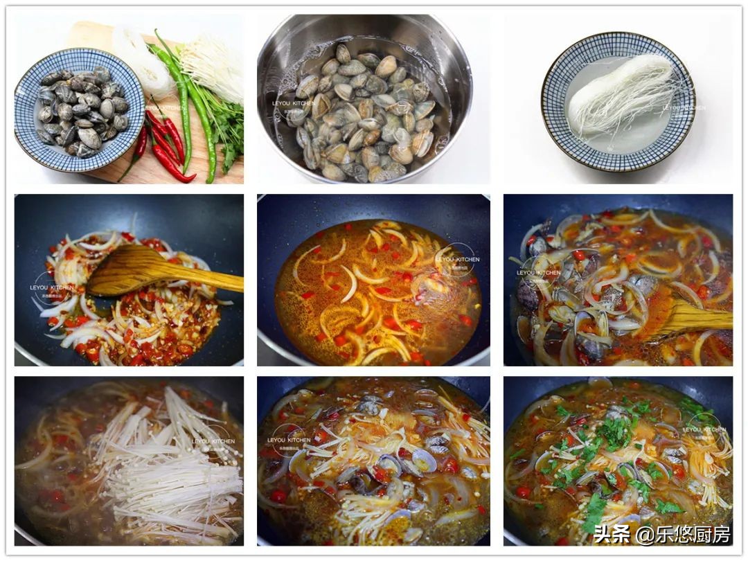 冬天别错过这碗粥,天冷了来一锅热乎乎的粉丝煲