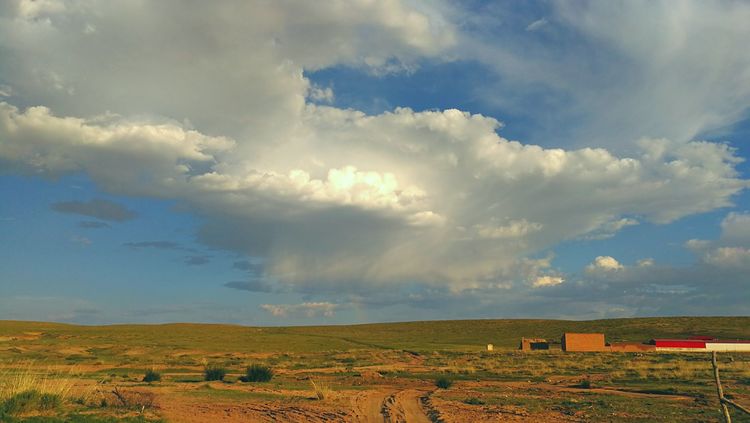 四子王旗——故乡的云，真的好美