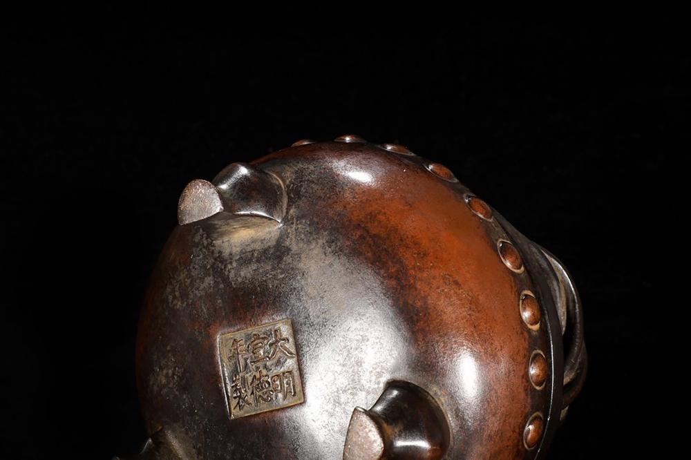 铜香炉真品欣赏,中国最著名的铜香炉
