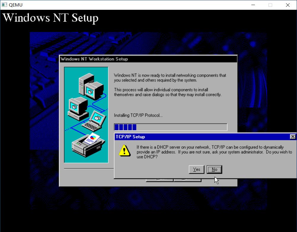 QEMU安装WINDOWSNT4.0MIPS版本