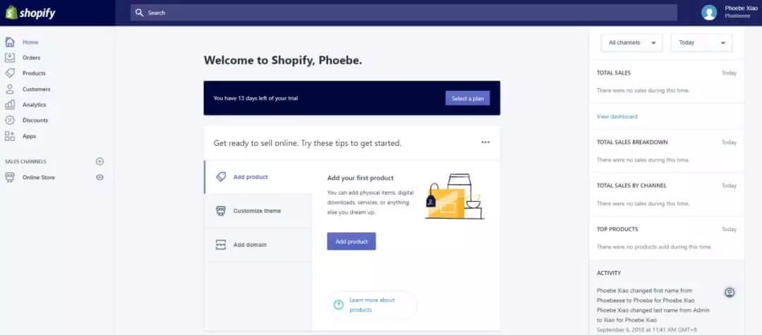 shopify注册建站运营教程,shopify开店注册