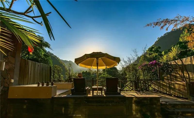 腾冲热海康养中心,腾冲热海景区冬季