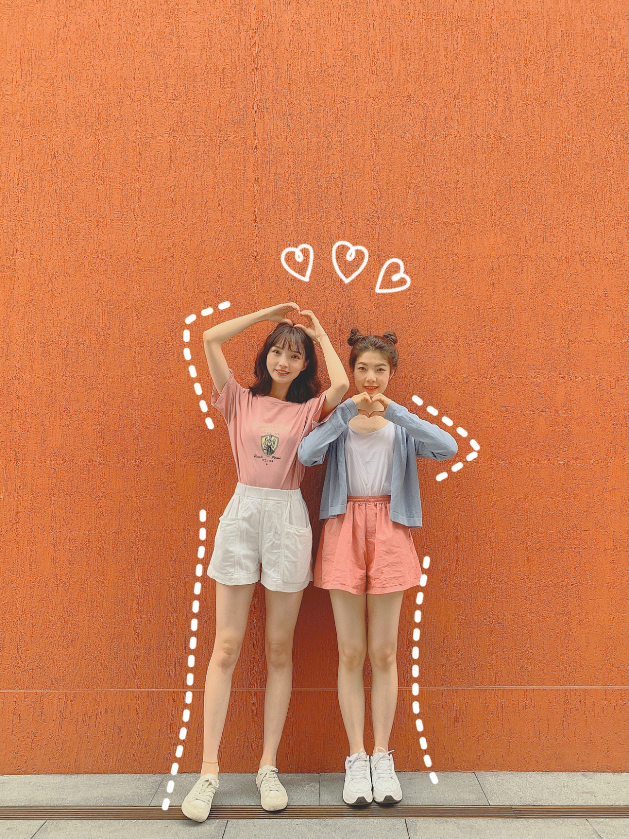 怎么拍出简单又好看的闺蜜照自拍,闺蜜照拍照姿势大全