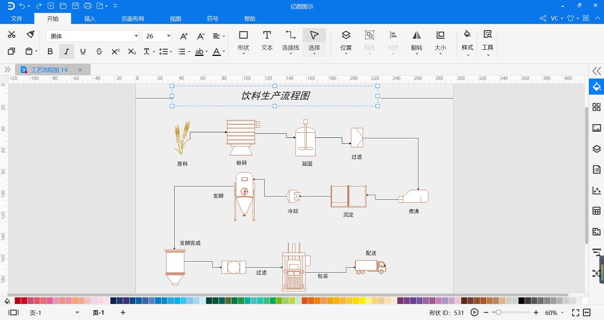 生产流程图和管理流程图,怎么做生产流程图及结构图