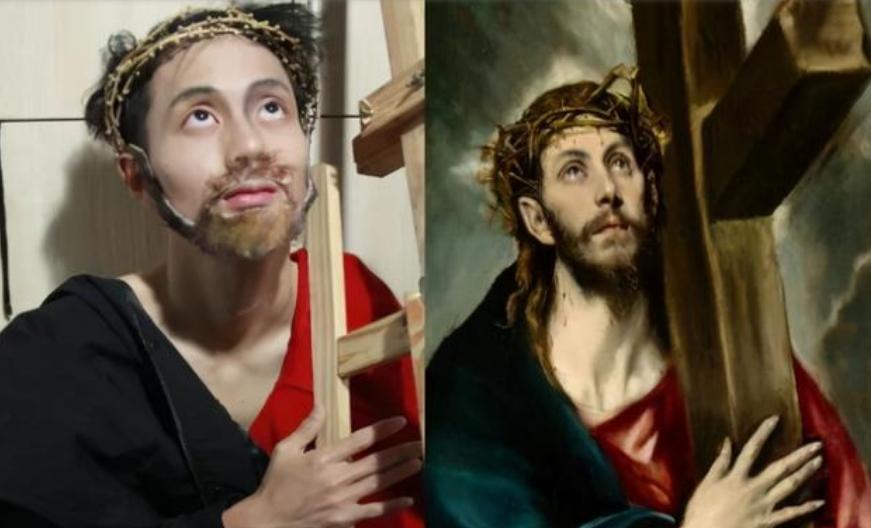 适合小学生模仿的世界名画原图,学生模仿的世界名画100幅人物