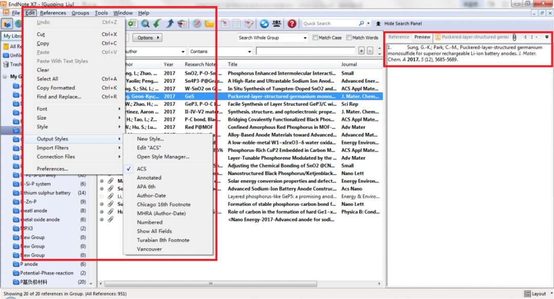 endnote使用教程如何导入参考文献,endnote20使用教程