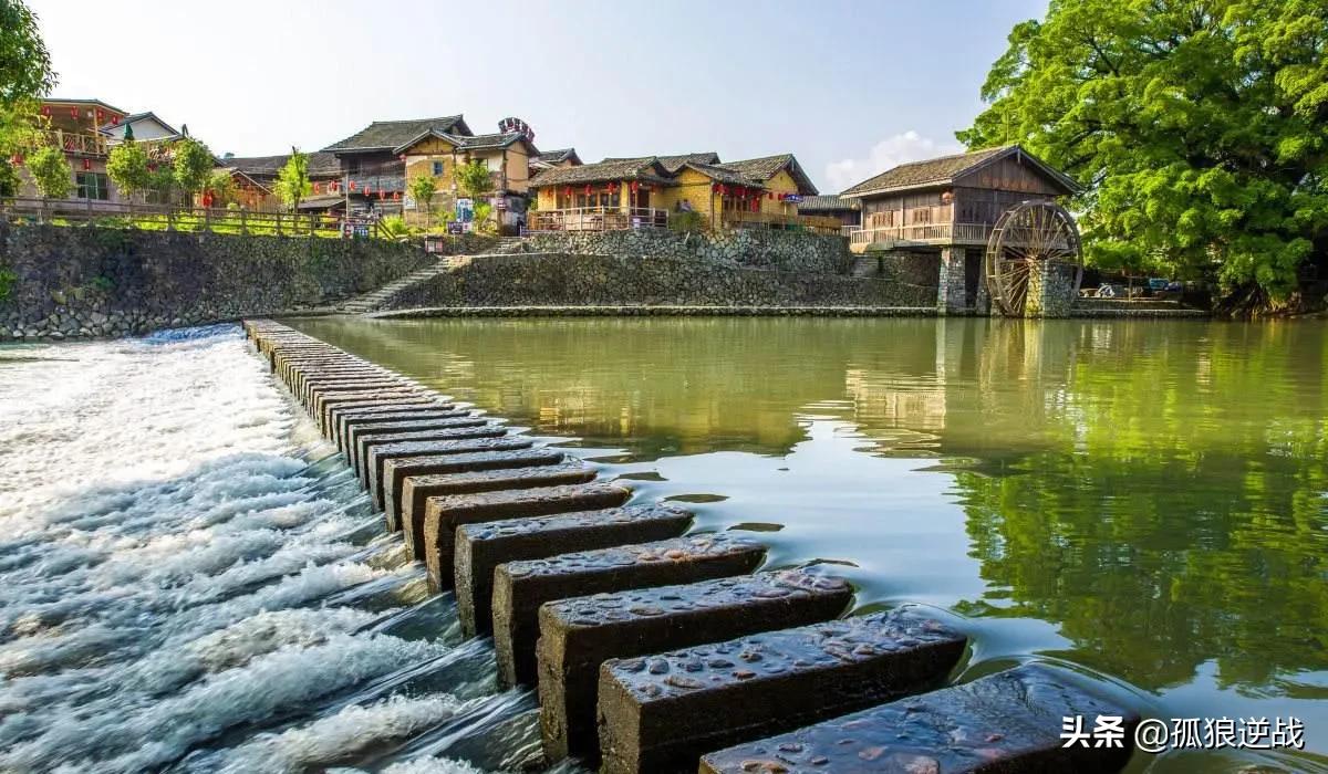福建漳州南靖县云水谣景区,云水谣是漳州南靖的一个小镇