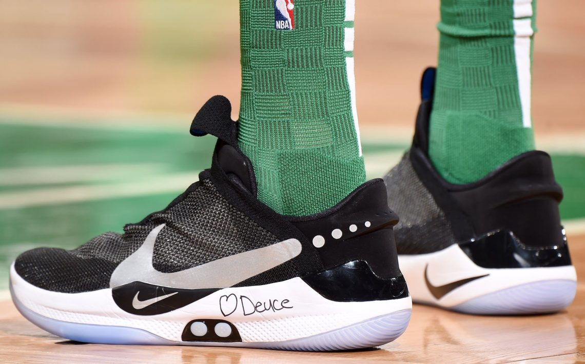 塔图姆上脚篮球鞋,鞋王塔克跑鞋上脚