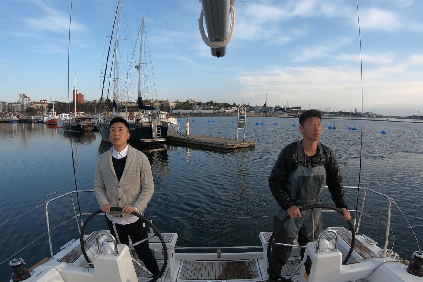 中国小伙的航海日记（二）：两个菜鸟闯北欧，被困极寒波罗的海