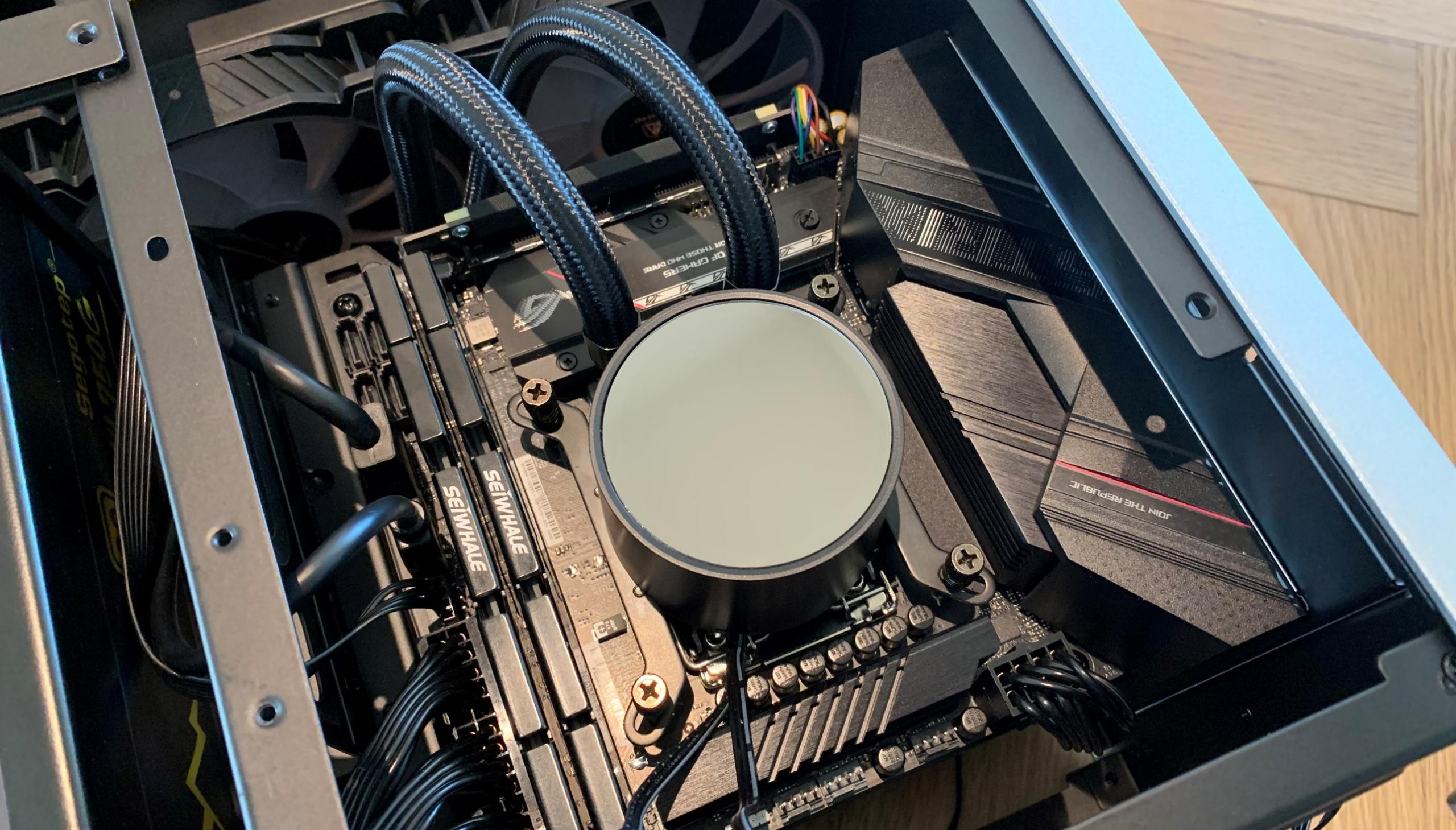 乔思伯240水冷装12代cpu,乔思伯tk1水冷装机