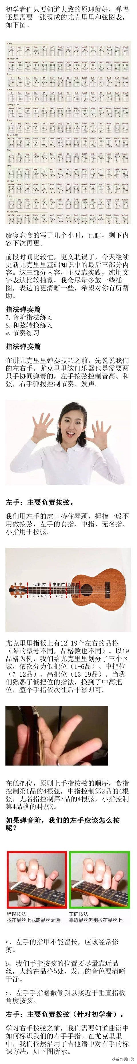 尤克里里小白教程零基础自学,如何自学尤克里里