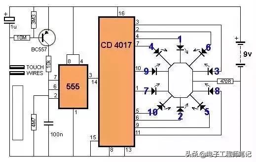 555定时器的应用设计,555定时器构成的应用电路