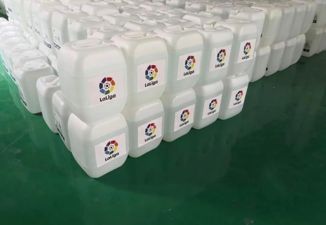 西甲联盟在马德里接见武汉卓尔足球队