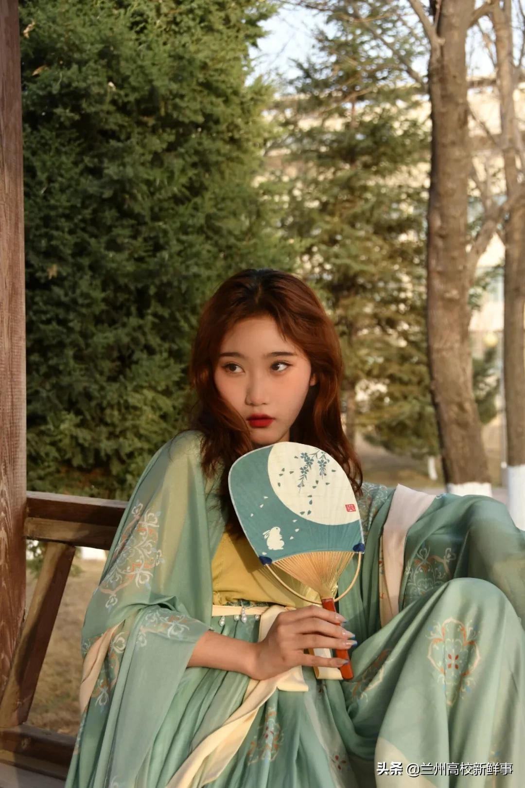 兰财校花,高校校花青春来袭你pick哪一款