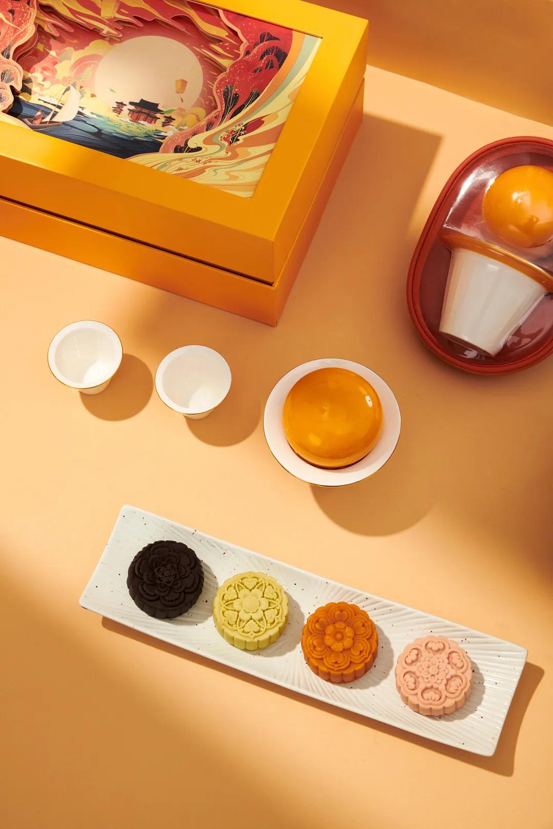 中秋月饼精美礼盒设计,最有创意的月饼包装展开图