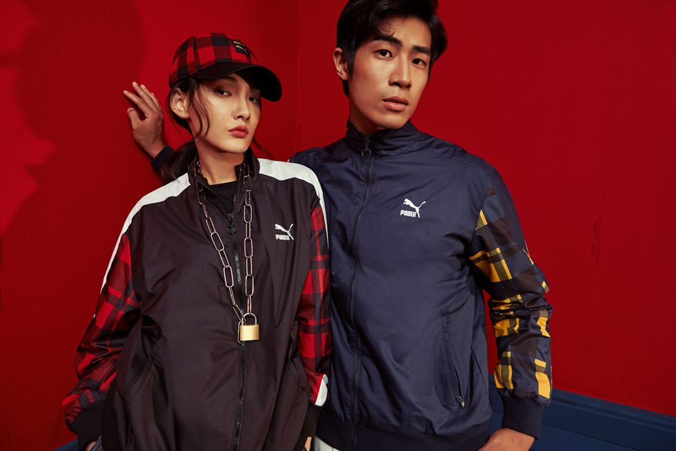 puma联名复古款,puma彪马男女同款复古经典休闲版