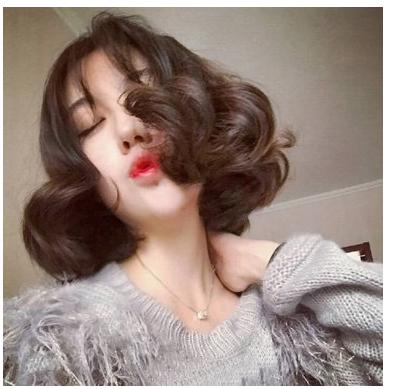 长卷发蓬松女人味十足颜色,减龄长卷发慵懒风