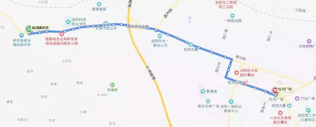 洛阳市区到县城公交车,洛阳龙门到济源城际公交时刻表