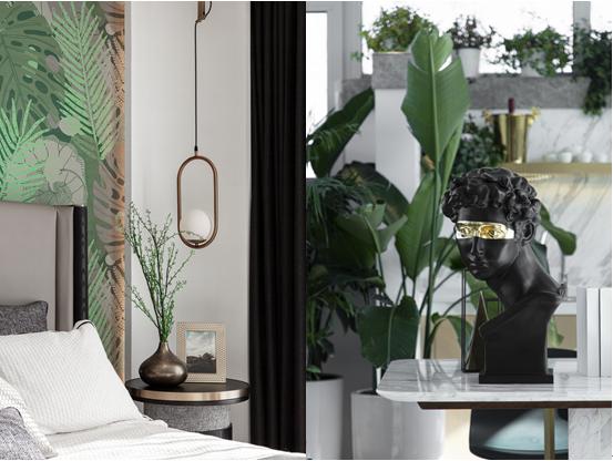 点石现代轻奢装修效果图,点石装饰怎么样