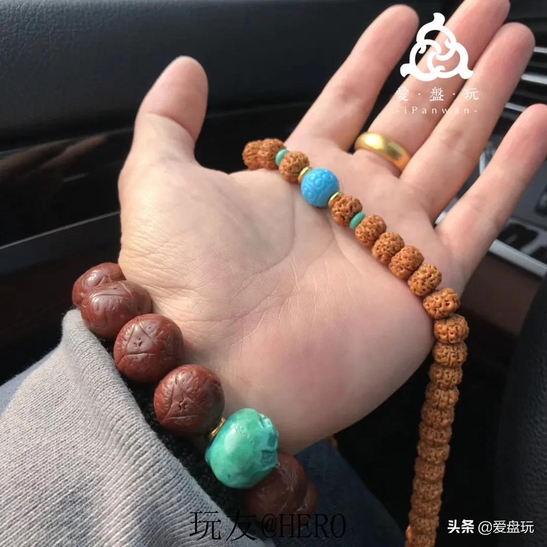 小金刚三个月盘玩包浆,小金刚手串盘玩后期效果