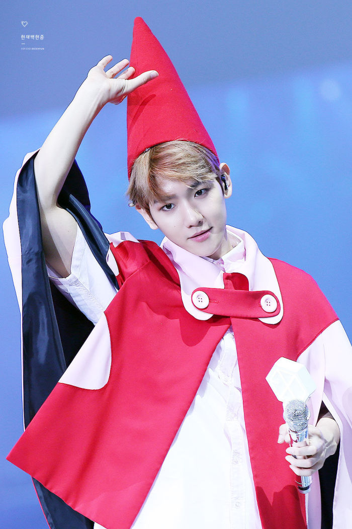 演唱会现场边伯贤遇到的理想型,边伯贤最近舞台