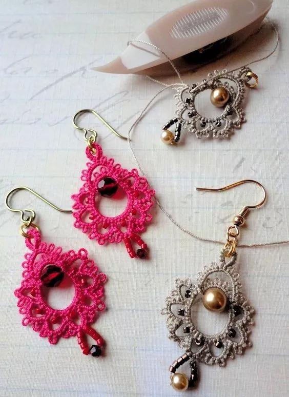 全银饰手工编织手链教程,银线编项链教程