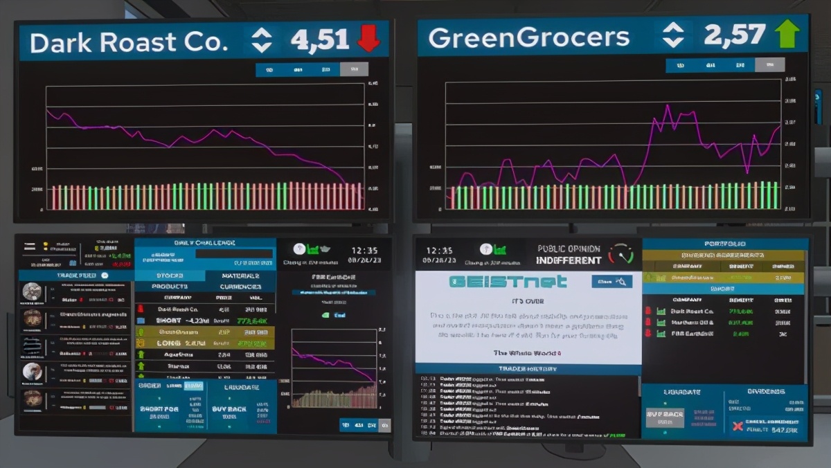 股票模拟游戏《无形之手》登陆Steam成为股票经纪人