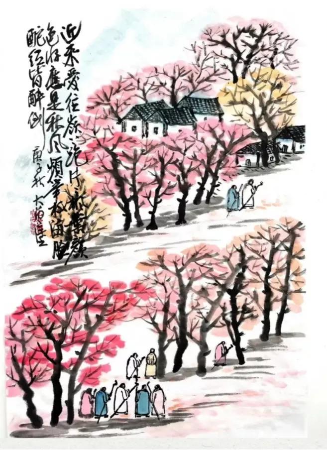 关于秋天的古诗词漫画,写秋天的古诗漫画