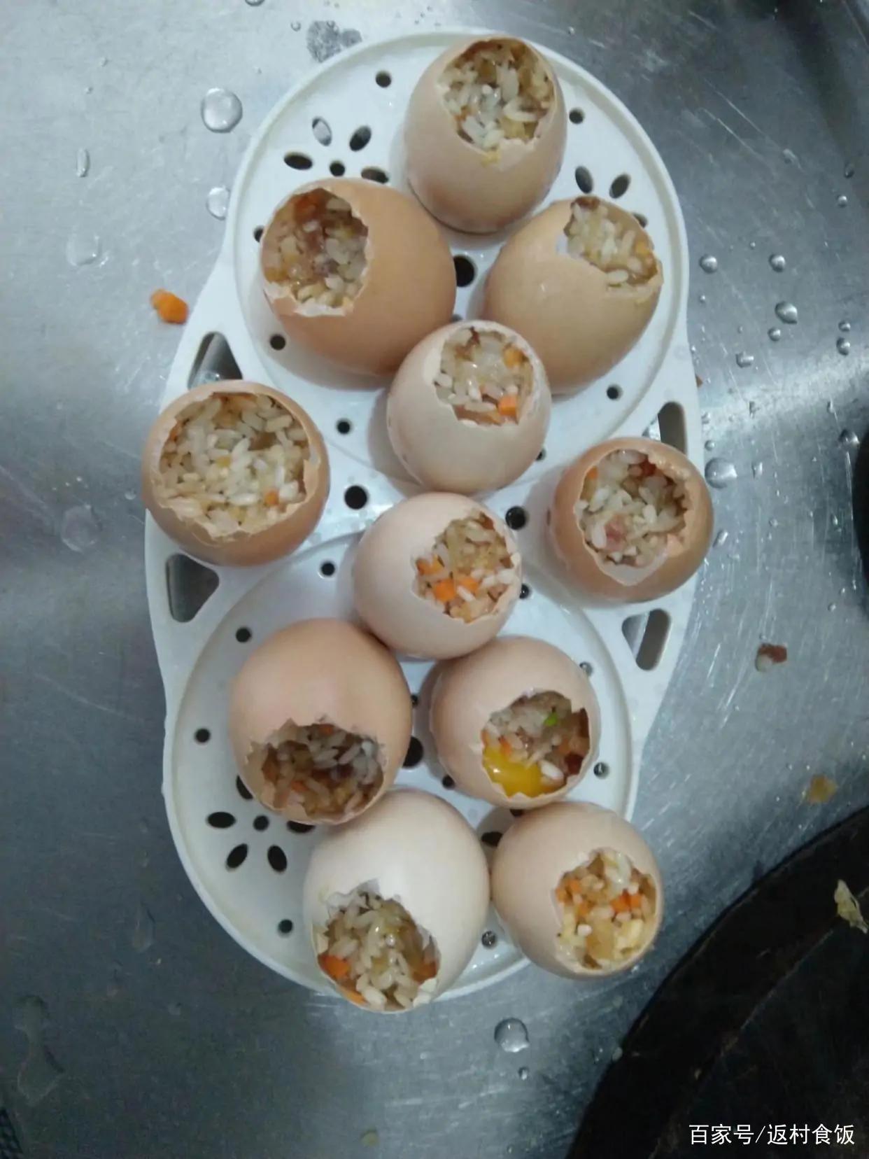 老街美食糯米蛋,家庭私房小吃糯米蛋