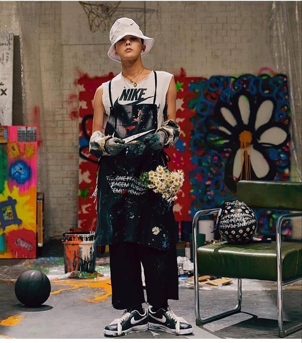 权志龙个人品牌耐克,adidas权志龙