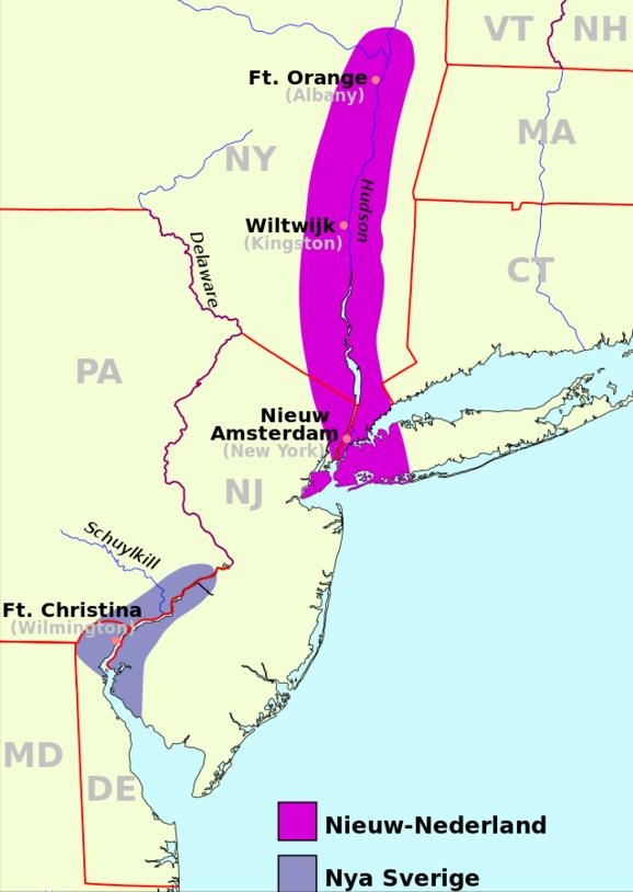 瑞典王国史,瑞典殖民美洲历史